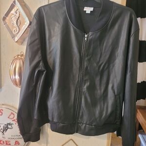 LuLaRoe Black Bomber Jacket Classic Design